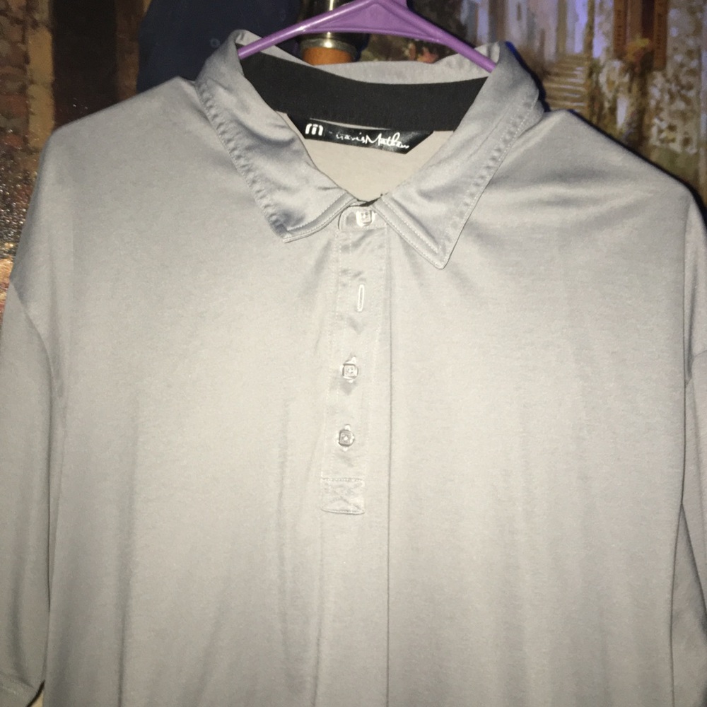 Travis Mathew Men’s XXL polo like new light grey